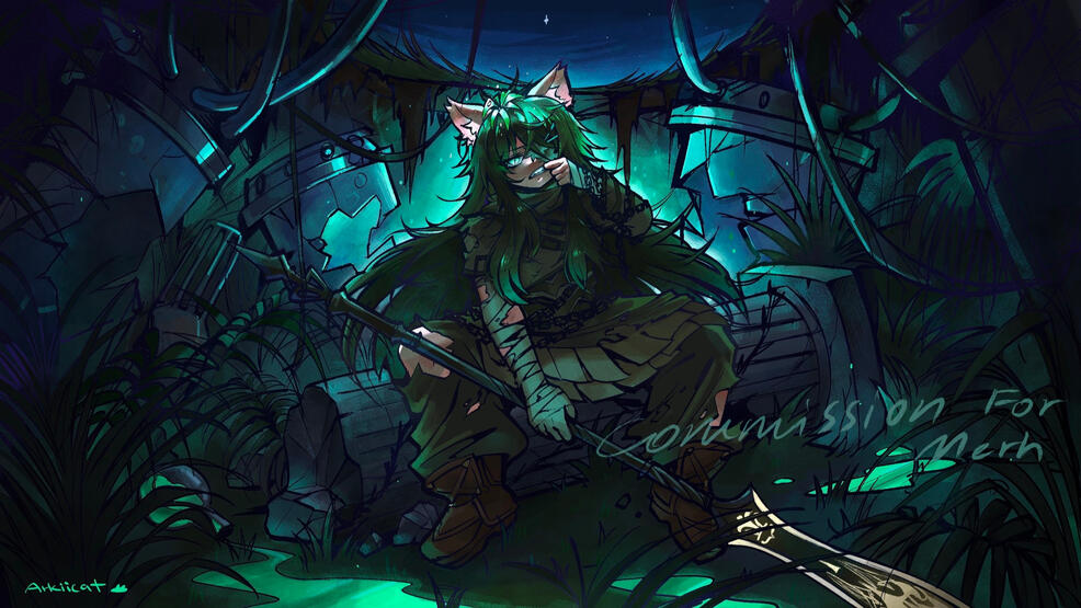 Full Body+complex background